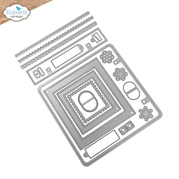Elizabeth - Dies - Rounded Corner Square Page Assortment