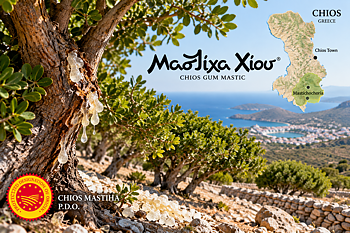 Chios Mastiha Small Tears P.D.O. – Mastix från Chios 10 g, grön