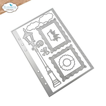 Elizabeth - Dies - Wavy Page & Lamppost