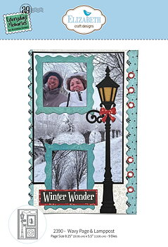 Elizabeth - Dies - Wavy Page & Lamppost
