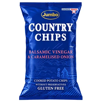 Grekiska Country Chips 150 g Ohonos Snack