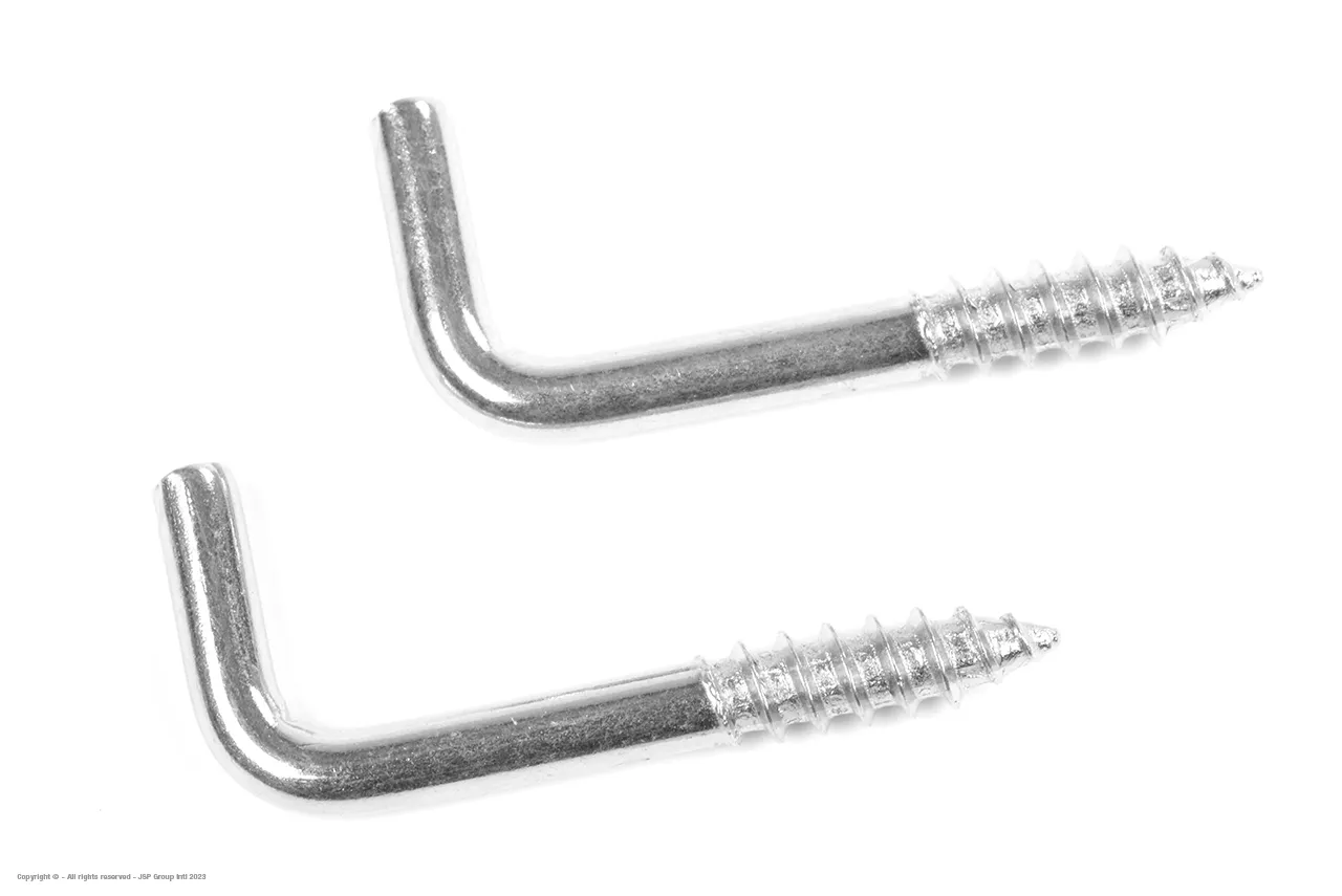 G-Force GF-0161-002 Tow Hook - 2.40 x 25 mm - Galvanized Steel - 2 pcs