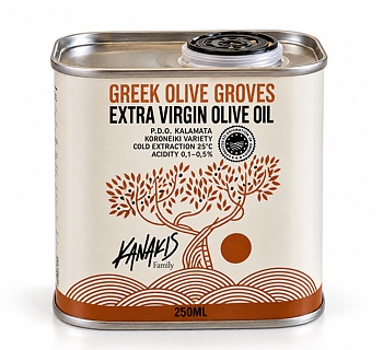 Kanakis Extra Virgin Olive Oil P.D.O. Kalamata 250 ml