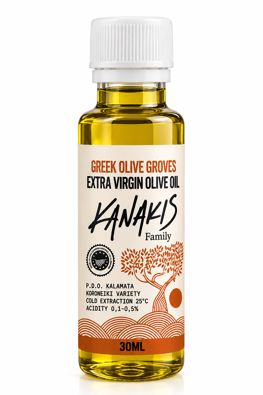 Kanakis Extra Virgin Olive Oil P.D.O. Kalamata 30 ml
