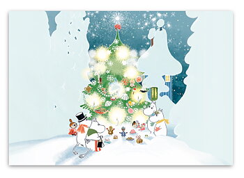 Mumin Bordsunderlägg - Christmas Tree