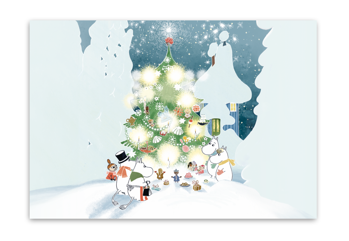 Mumin Bordsunderlägg - Christmas Tree - 3