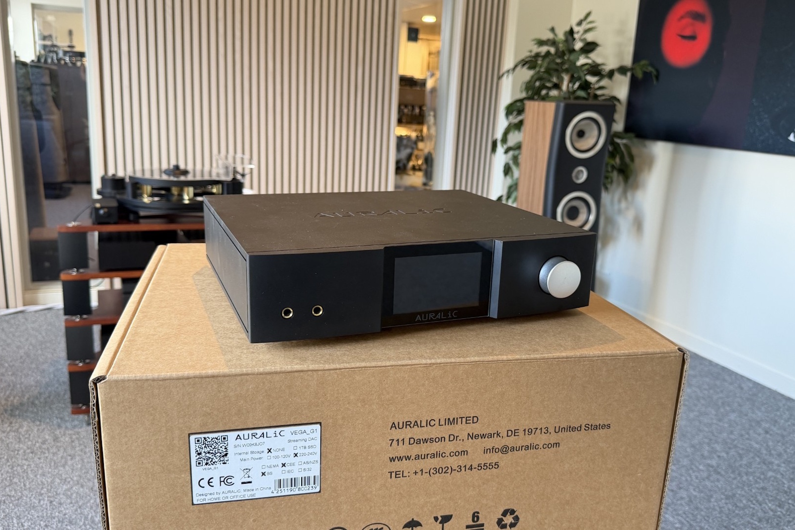 Auralic Vega G1 - DAC med streaming - 2