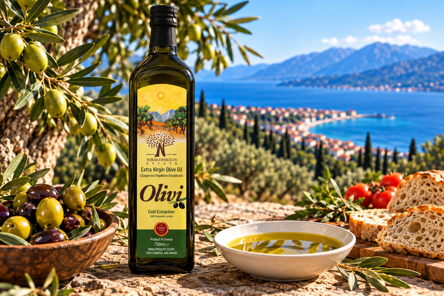 Olivi Extra Virgin Olive Oil Koroneiki 750 ml - 3