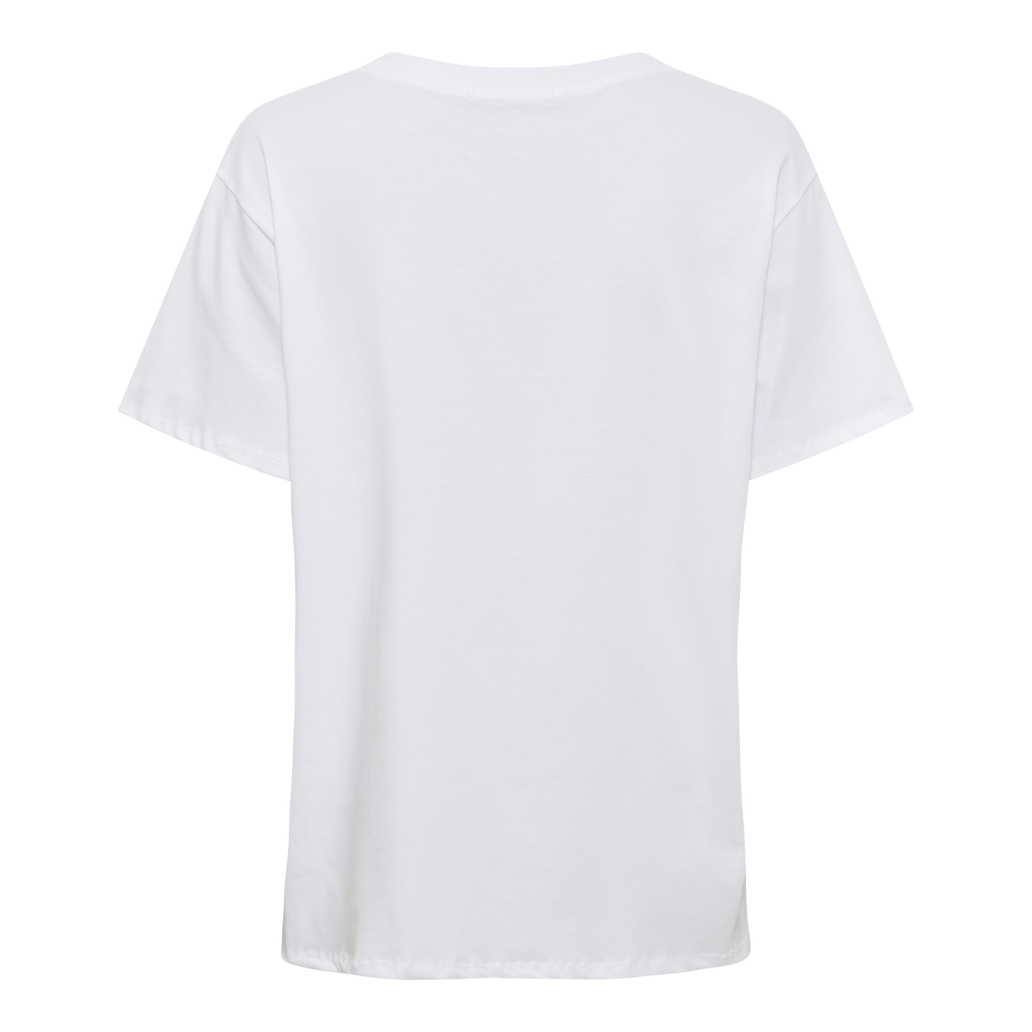 MdcInge Tee Dog White Vit T-Shirt med Taxprint