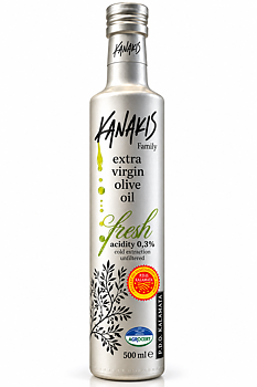 KANAKIS Fresh P.D.O. Kalamata Olivolja 500 ml – 0,3 %