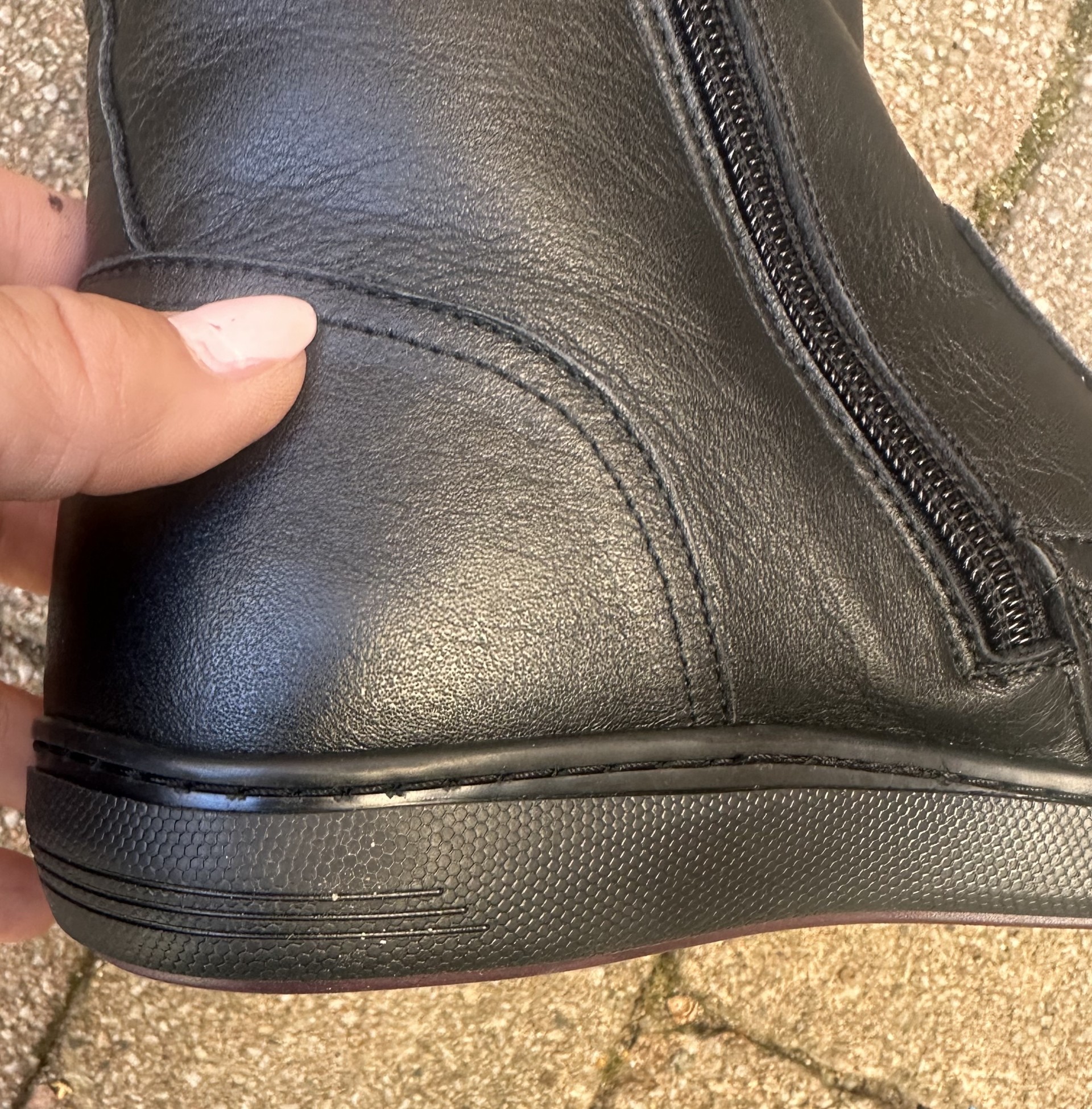 Sköna, fodrade boots från Charlotte of Sweden, svart - 4