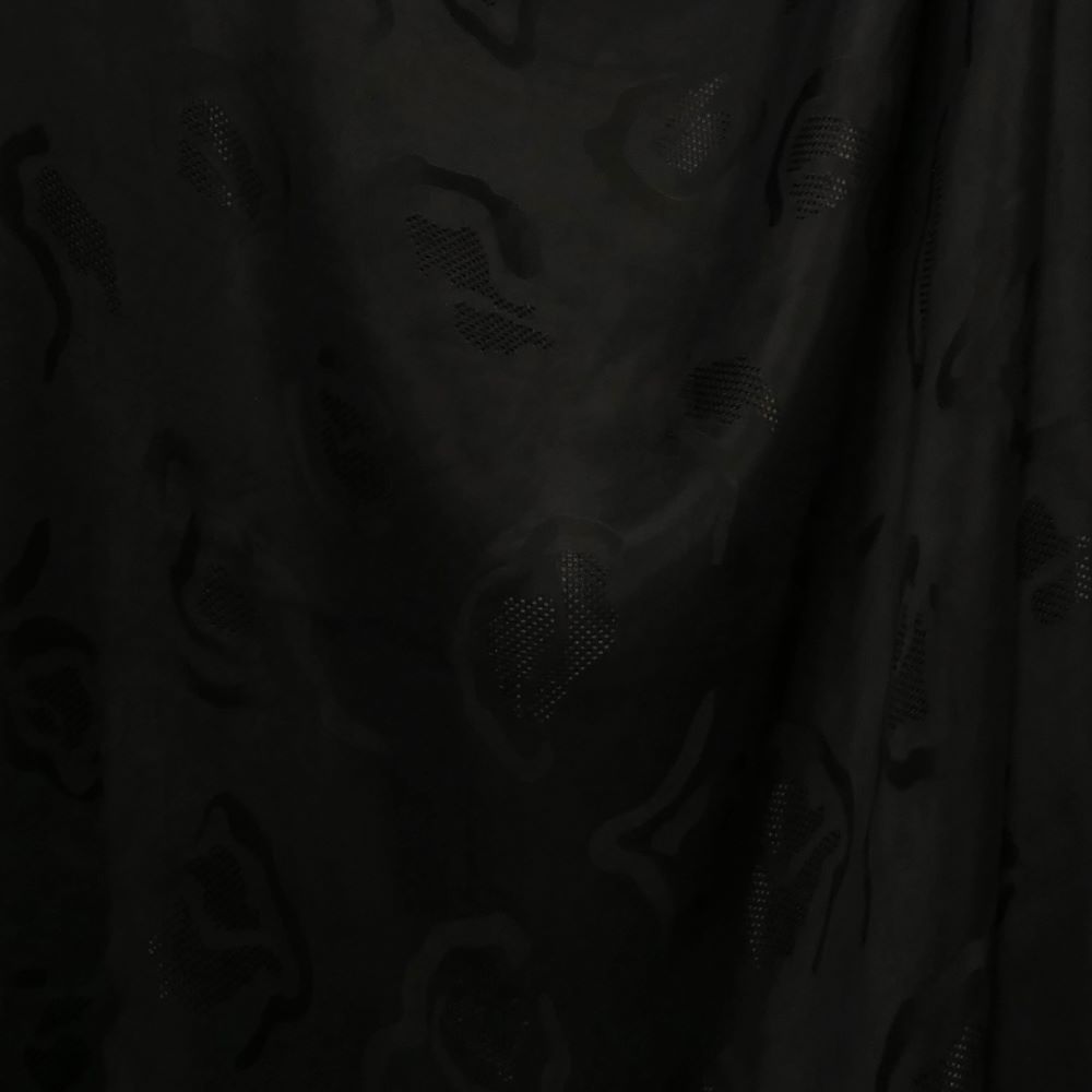 Cupro Jacquard Svart - 2