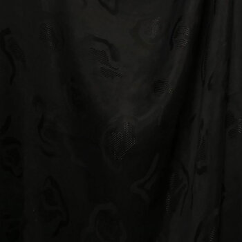 Cupro Jacquard Svart