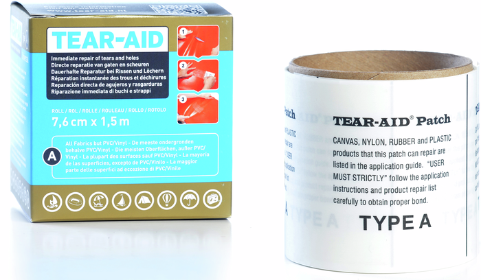 Tear-Aid Typ A Reparationslapp 7,6 x 1,5m