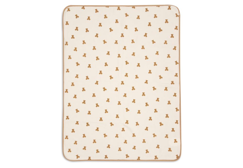 Jollein Babyfilt 75x100cm Mini Teddy Bear Little Waffle - 3