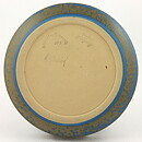 ウラ・ウィンブラッド  茶/青色のボウル  レリーフ  19cm  1960年代