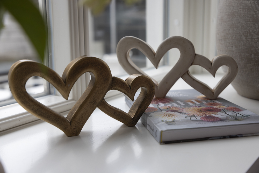 Hjärtan i Poly – Dekoration 25 cm | Different Design - 2