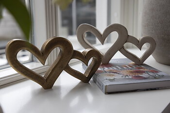 Hjärtan i Poly – Dekoration 25 cm | Different Design