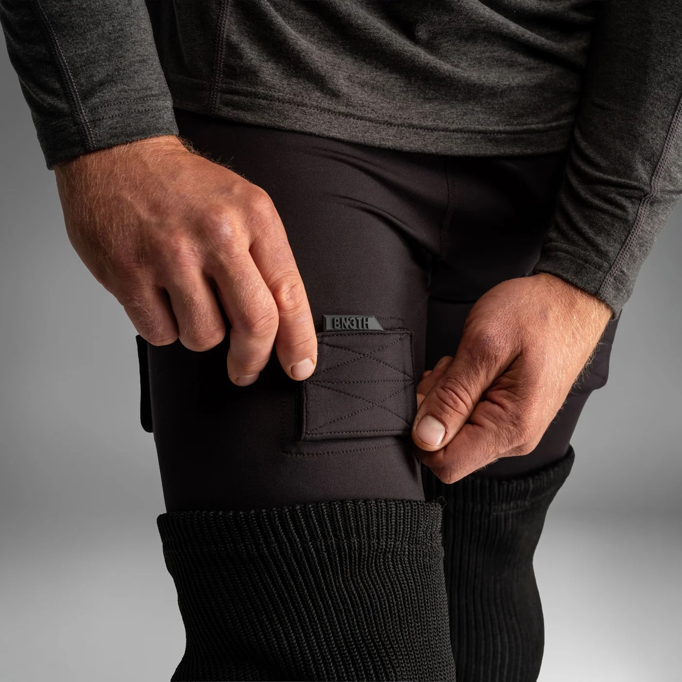 PRO HOCKEY JOCK PANT FL BLACK - 8