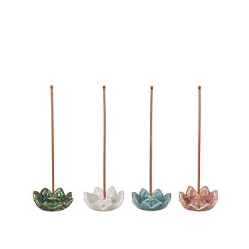 Rökelsehållare Lotus i Keramik – 7 cm | Different Design