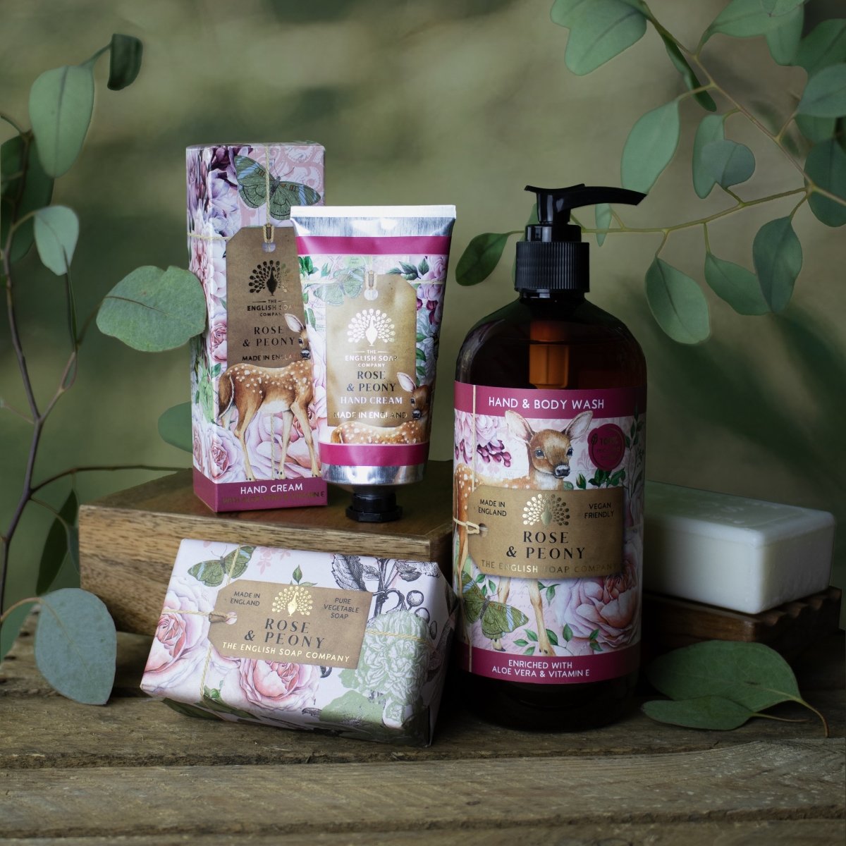 Vinterlyx Rose & Peony I The English Soap Company