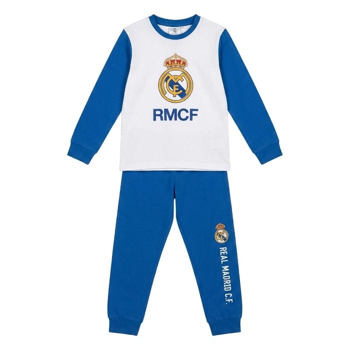 Real Madrid Pyjamas Med Långärmad