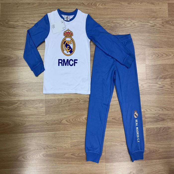 Real Madrid Pyjamas Med Långärmad - 4