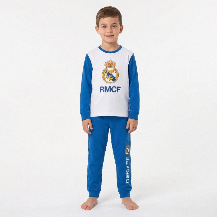 Real Madrid Pyjamas Med Långärmad - 2
