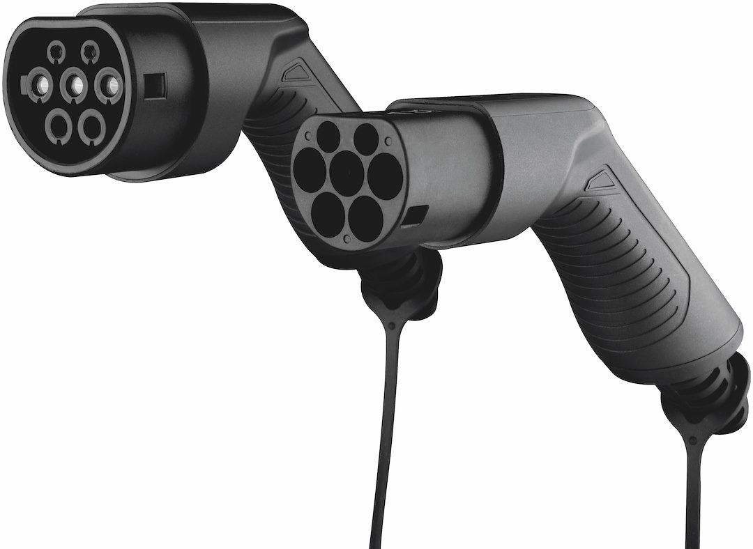 Laddkabel Typ 2, 16A 1-fas, 3,7kW, 5 meter