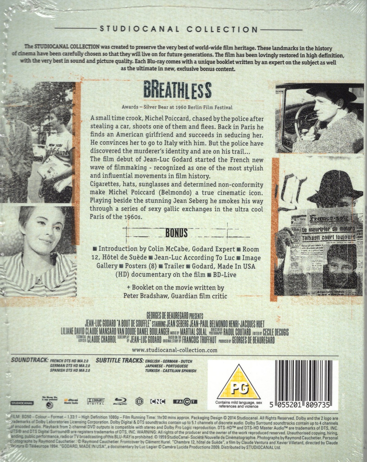 Breathless (Digibook) (ej svensk text) (Blu-ray) - 2