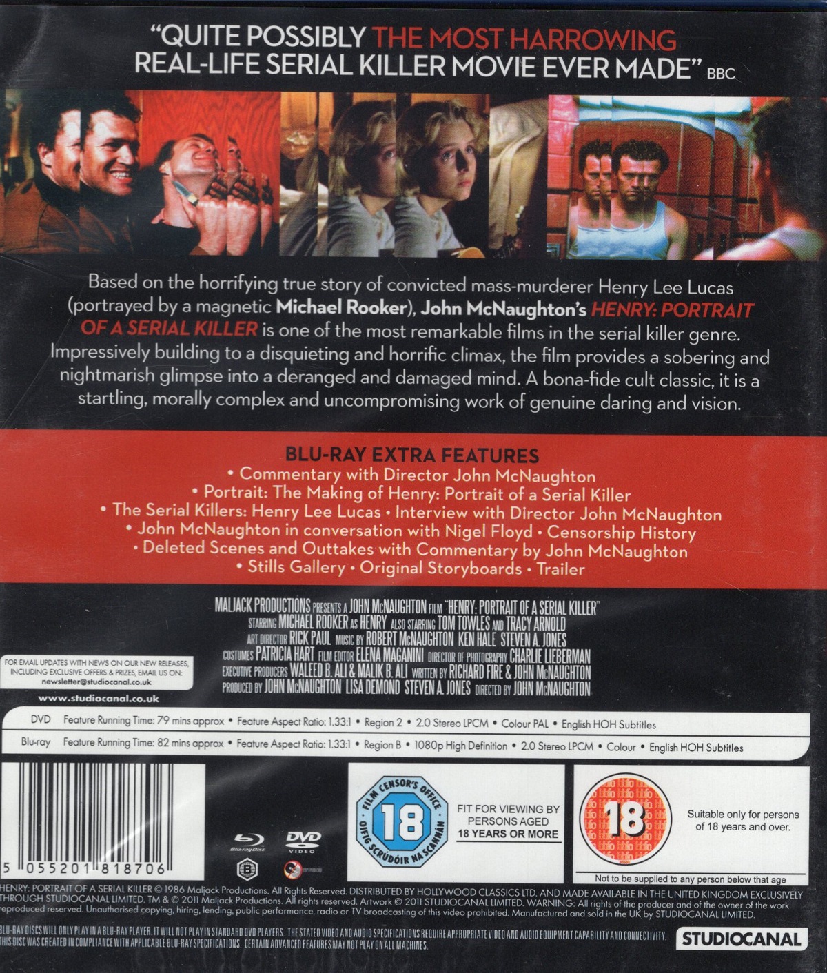 Henry - Portrait of A Serial Killer (ej svensk text) (Blu-ray + DVD) - 2