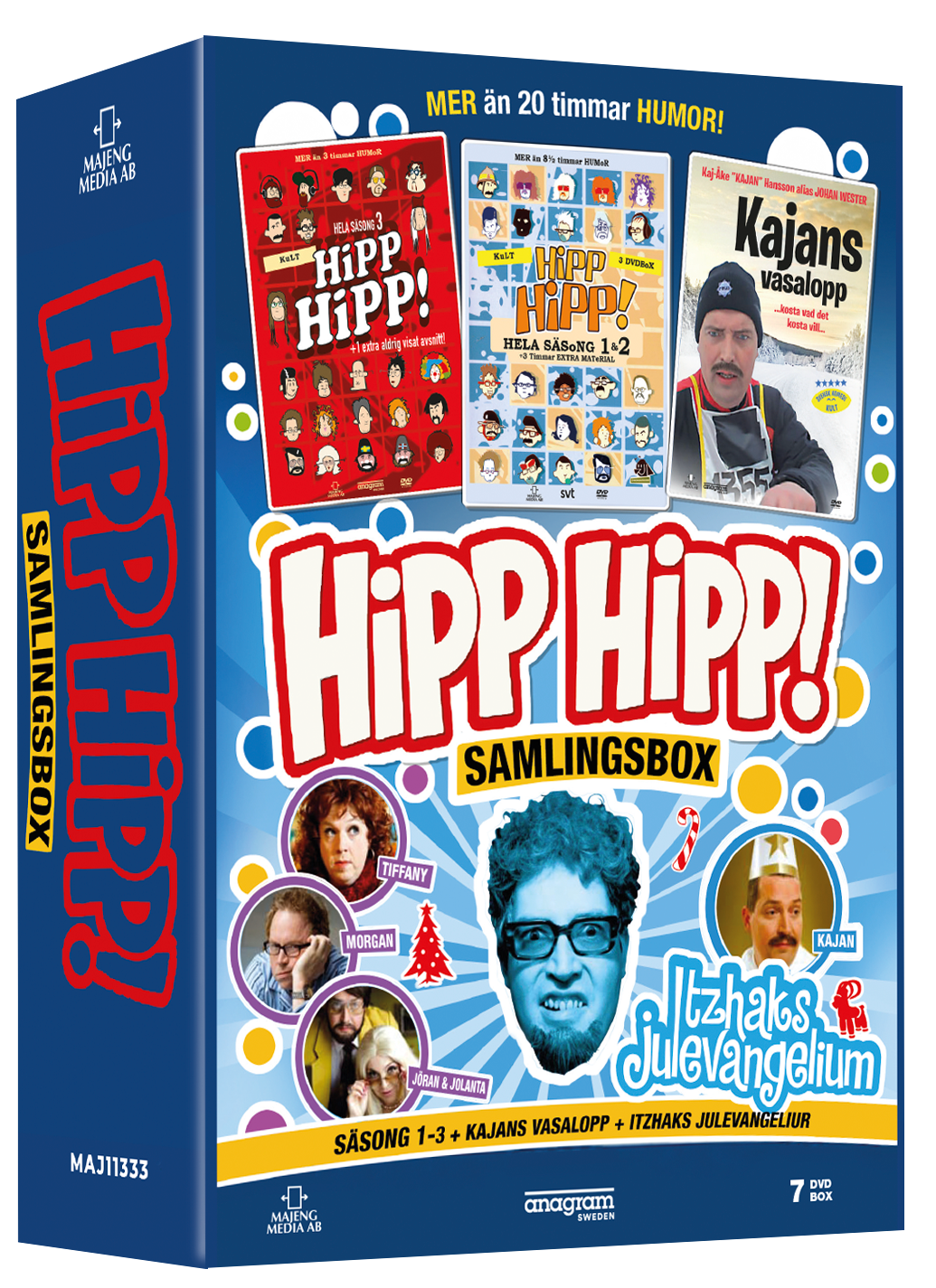 Hipp Hipp Kompletta boxen - S1-3. Kajans Vasalopp, Itzhak