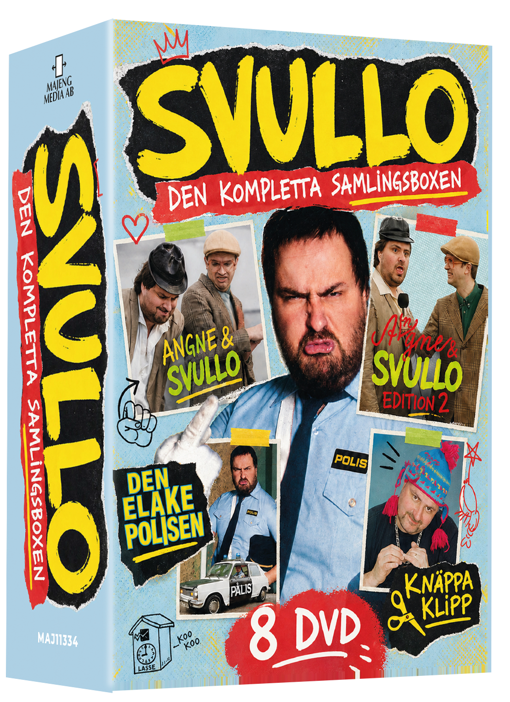 Den kompletta Svulloboxen! - Angne & Svullo, Ed2, Den elake polisen, Knäppa Klipp