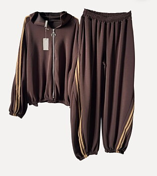 Reunion Home- Street wear Fancy set choco