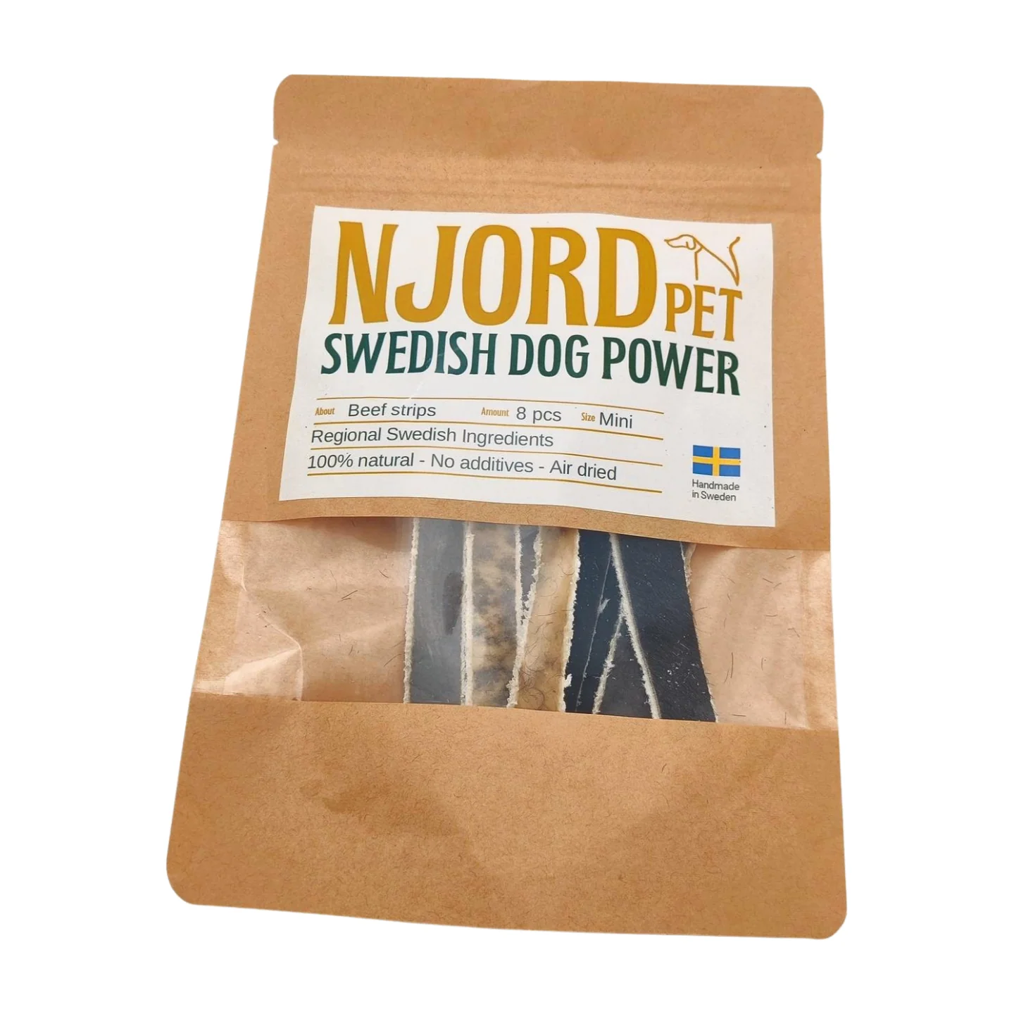 Njord Nötstrips Mini, 8-pack 