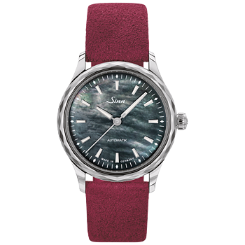 Sinn 534 Mother of Pearl S lila läderband