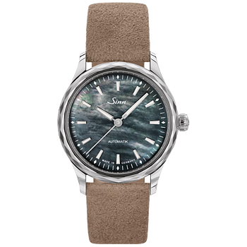 Sinn 534 Mother of Pearl S lila läderband