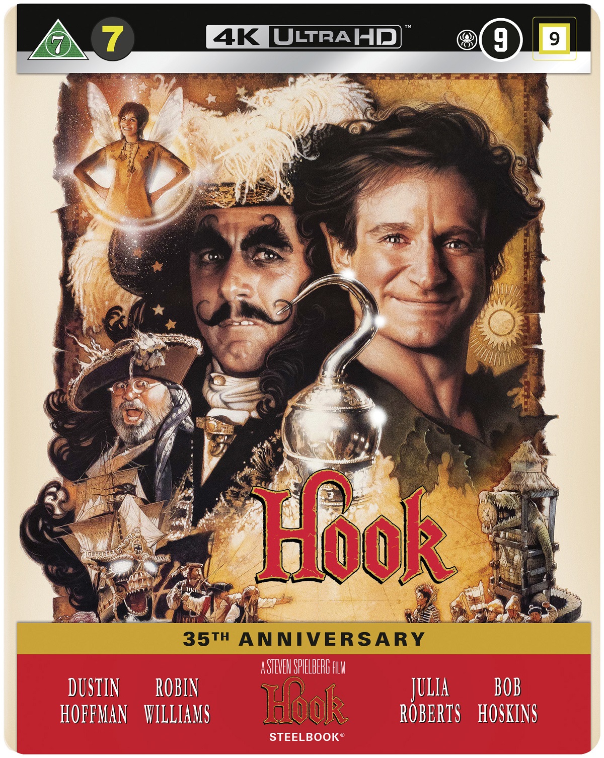 Hook (Limited Edition Steelbook) (4K Ultra HD + Blu-ray)