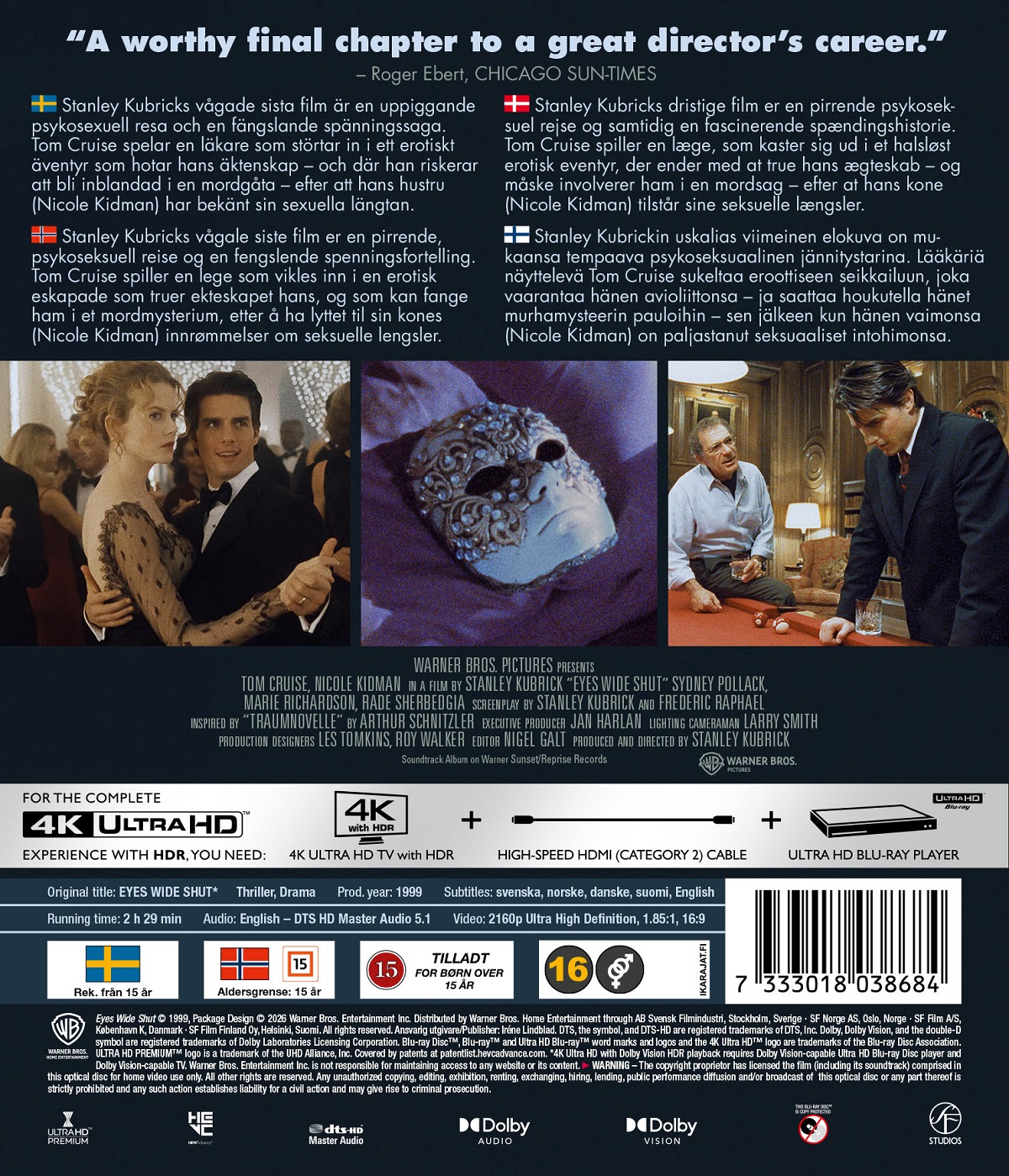 Eyes Wide Shut (4K Ultra HD) - 2