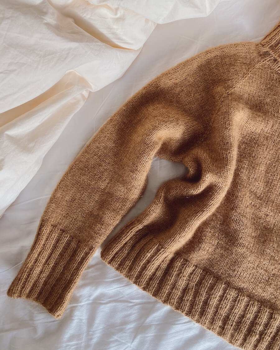 PetiteKnit Caramel Sweater (21 m st 4) - 3