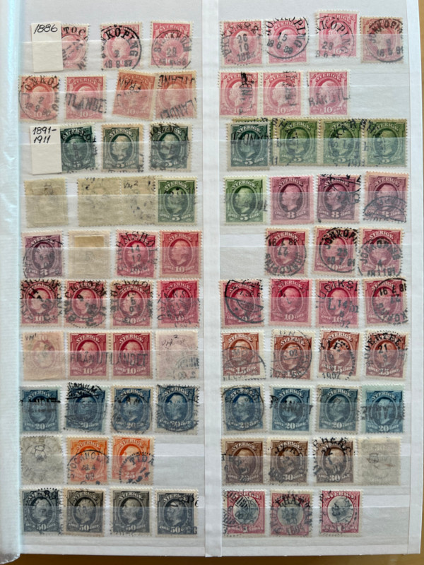 Samling Sverige 1855-1970-tal - 4