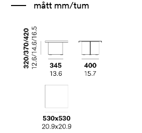 Estratto Coffee Table 53x53 - 15