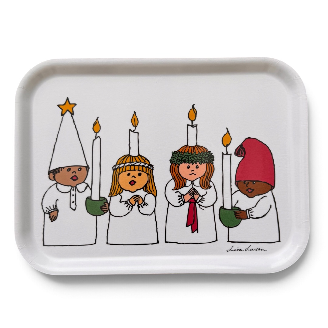 Lisa Larson Bricka Lucia 27x20 cm, Vit – Opto Design