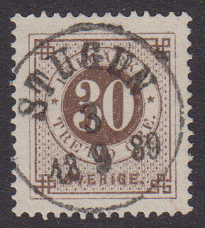 F 47, 30 öre Ringtyp prakt-lyx ⊙
