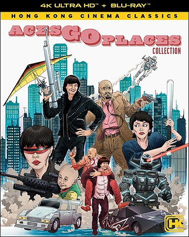 Aces Go Places Collection (BLU-RAY 4K ULTRA HD + BLU-RAY)