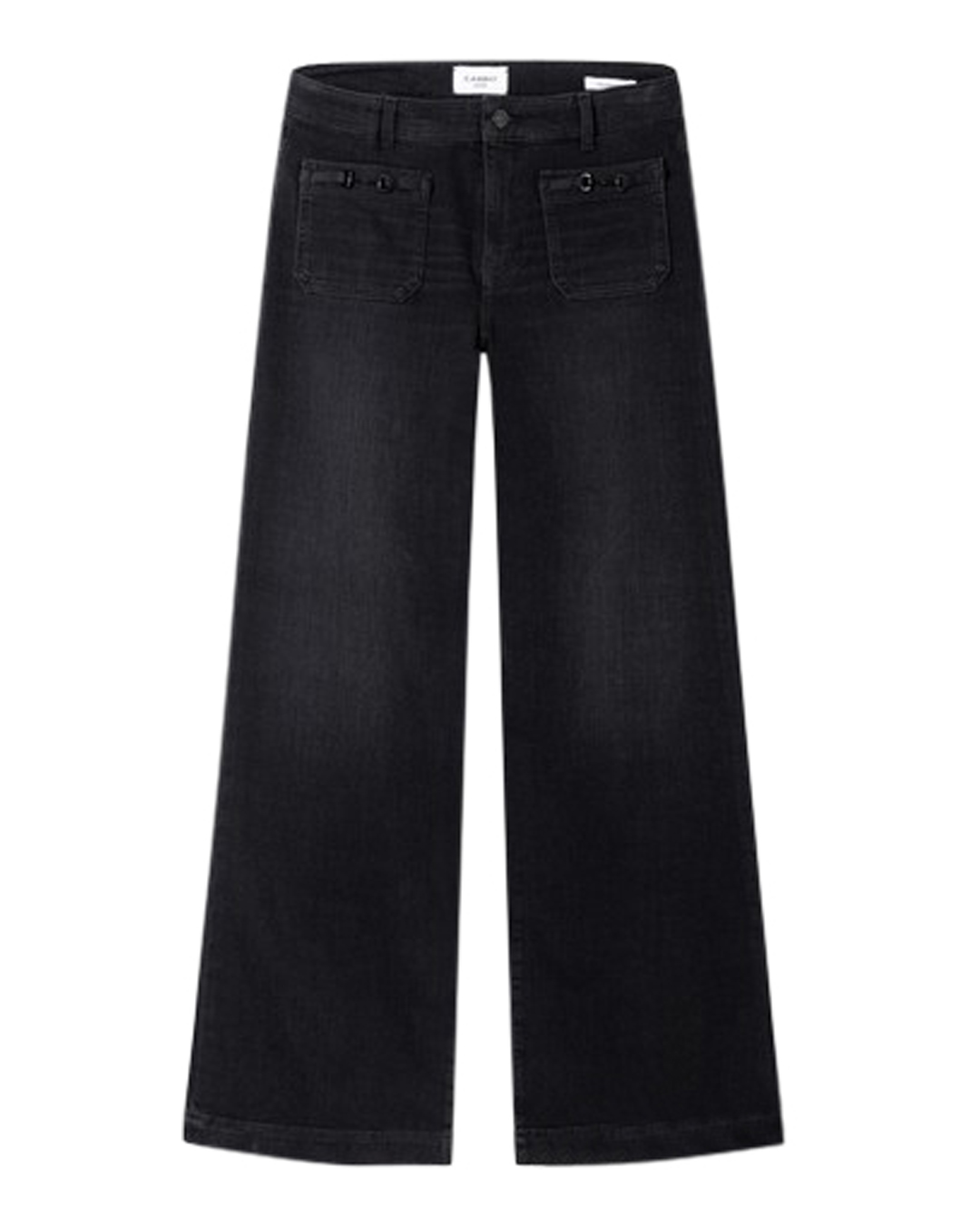 Jeans Ada patched pocket vida ben mörkgrå - 6
