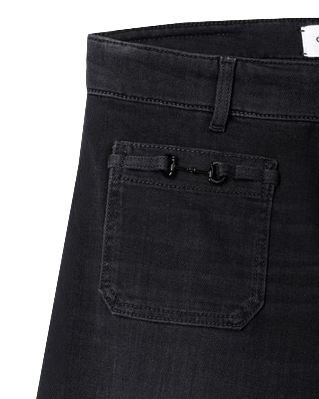 Jeans Ada patched pocket vida ben mörkgrå - 4