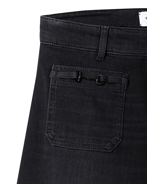Jeans Ada patched pocket vida ben mörkgrå - 4