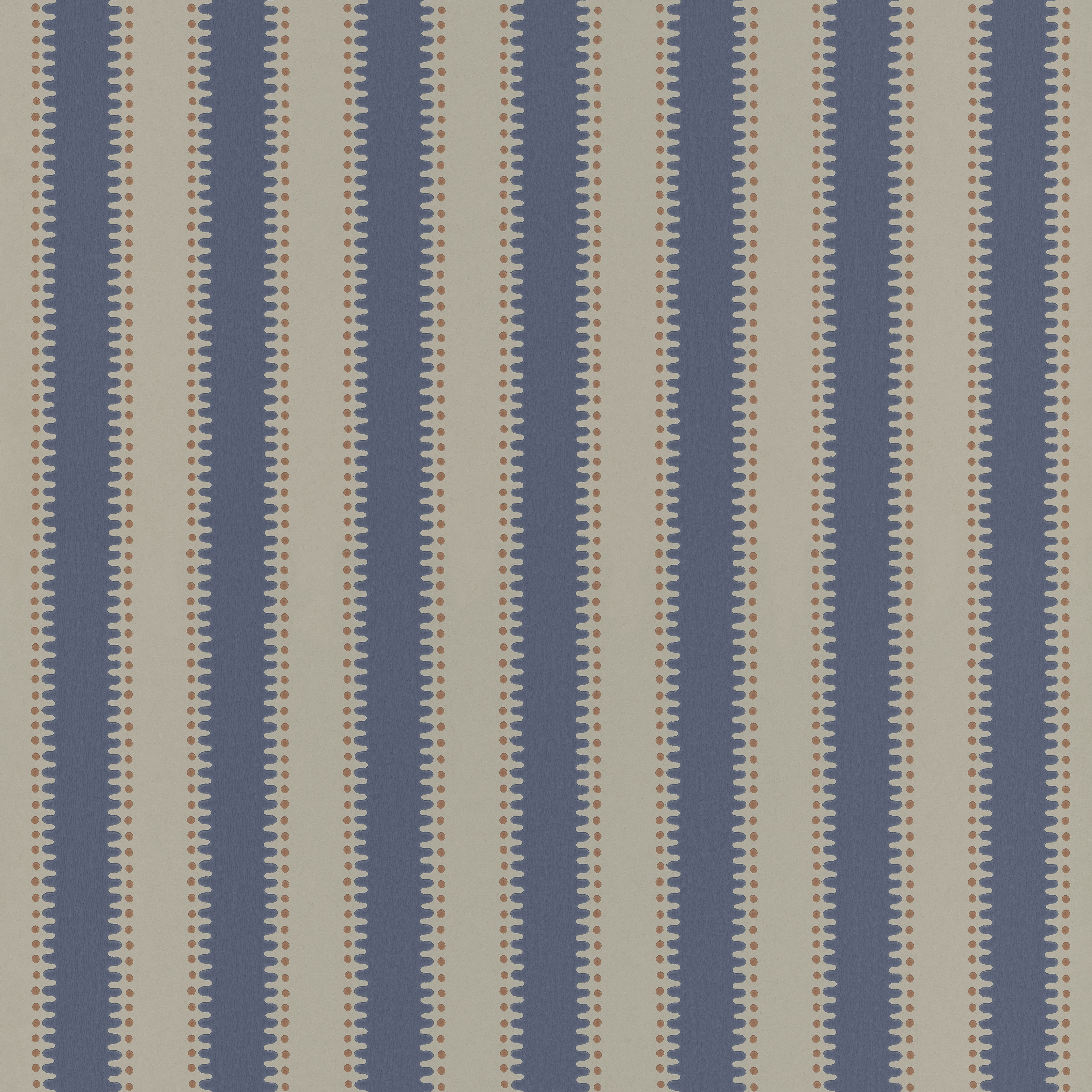 TAPET JAGGED STRIPE, Denim - 2