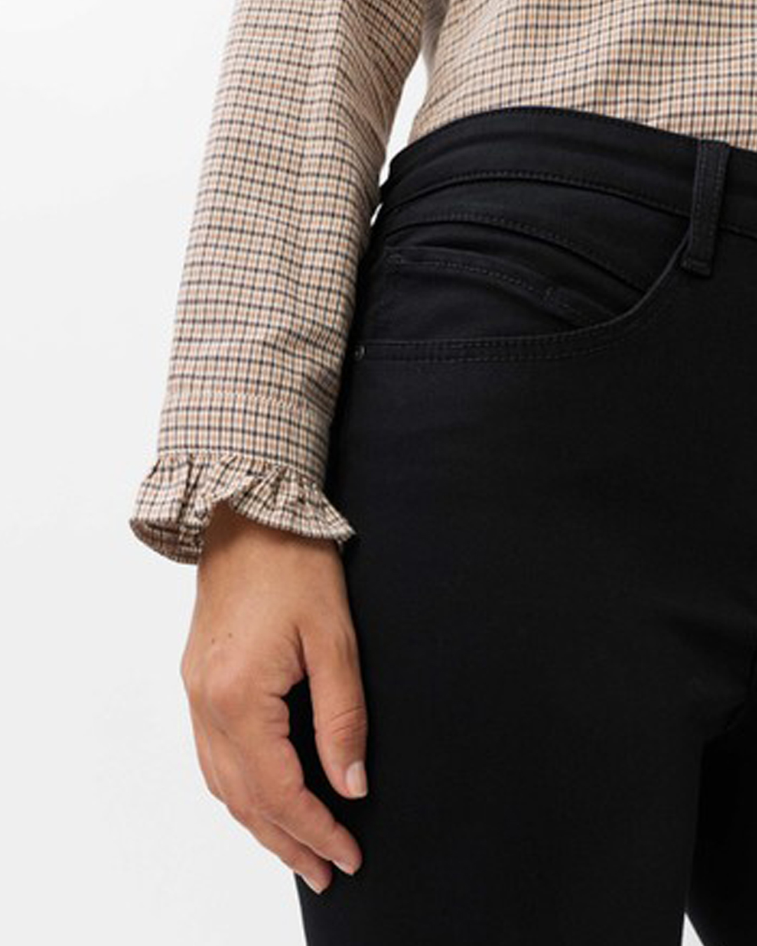 Jeans Carola thermo/värmande denim svart - 4